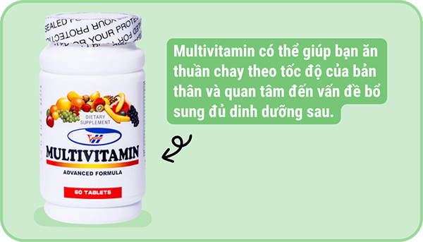 Thực phẩm chức năng multivitamin và khoáng chất thuần cha