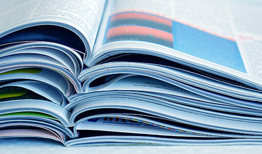 stack of journals