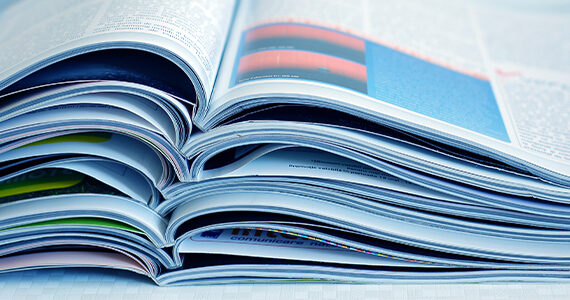 stack of journals